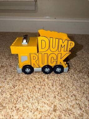 Yellow Kids Toy Dump Truck